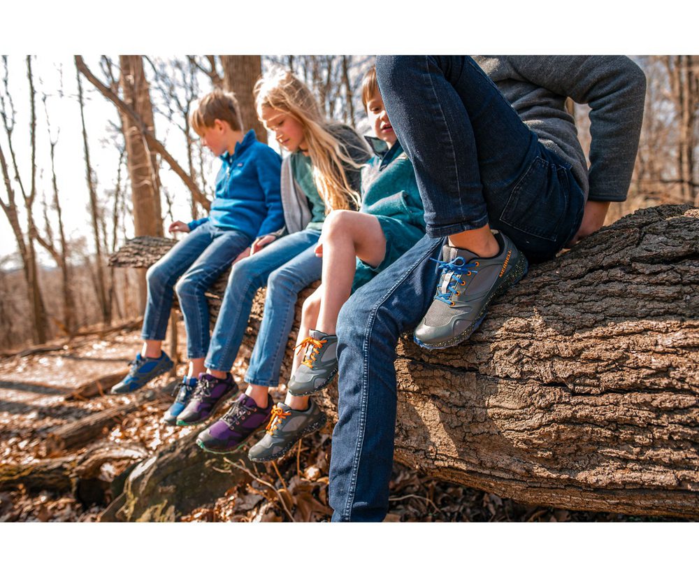 Tenis Criança - Merrell Altalight Baixo - Azuis/Cinzentas - UQF103259